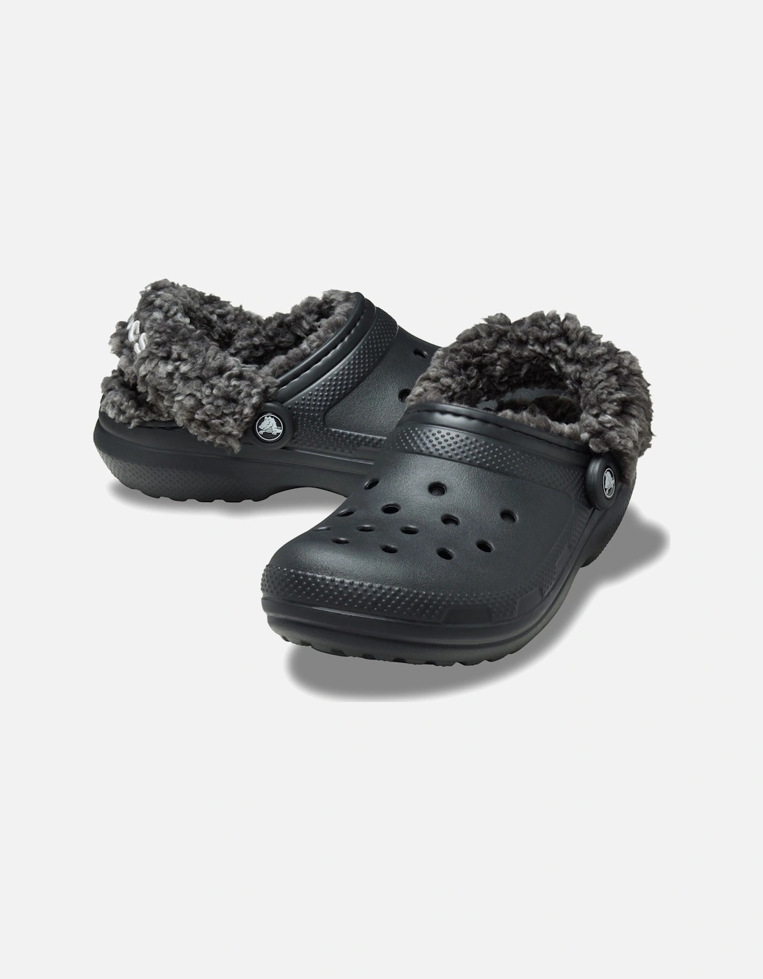 Classic Fleece Lined Thermoplastic Men's Black Clogs