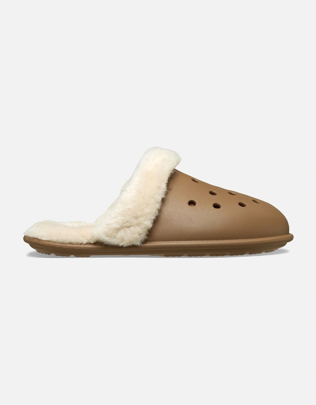 Classic Fuzz Scuff Thermoplastic Men's Sepia Slippers