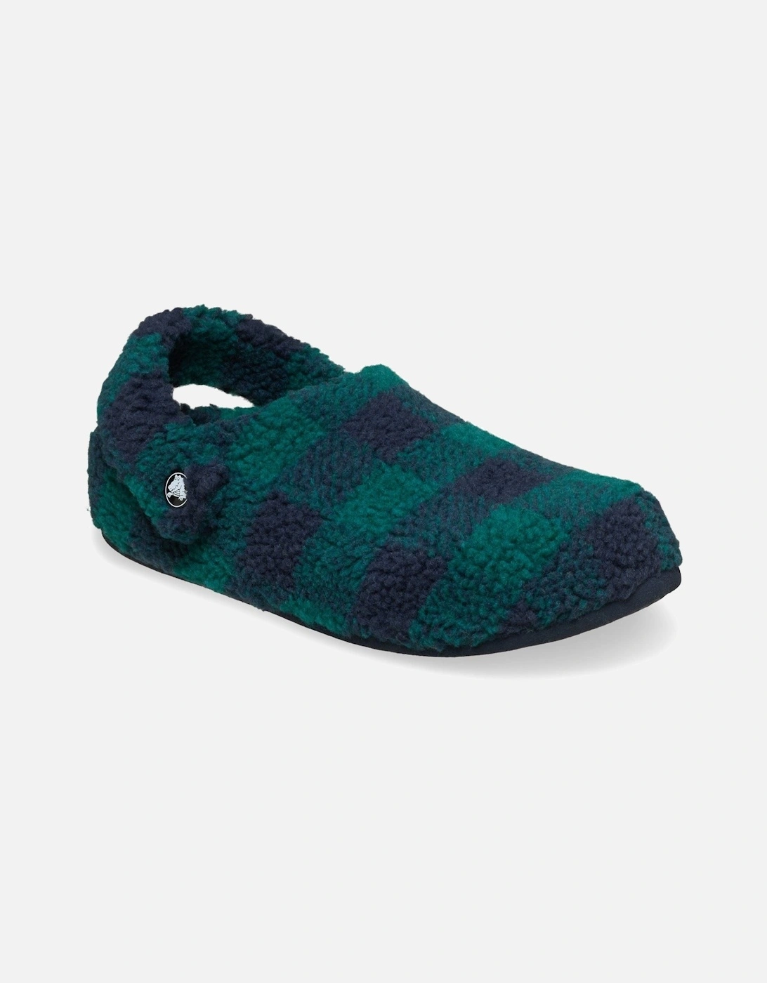 Classic Cozzzy Polyester Men's Hosta/Navy Slippers
