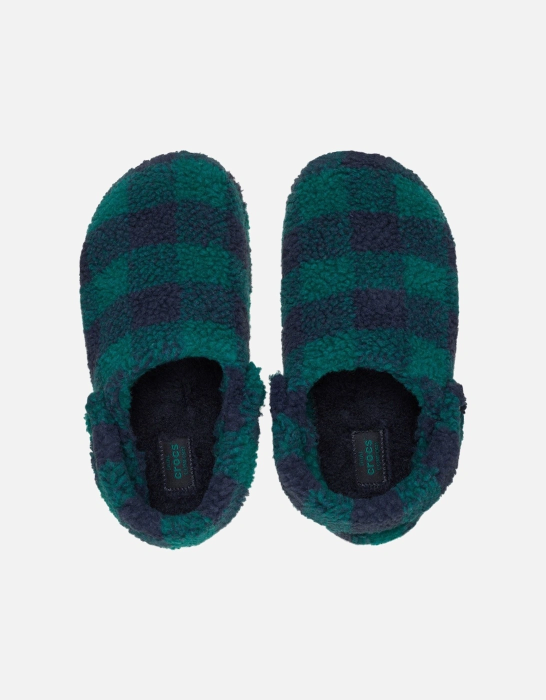 Classic Cozzzy Polyester Men's Hosta/Navy Slippers