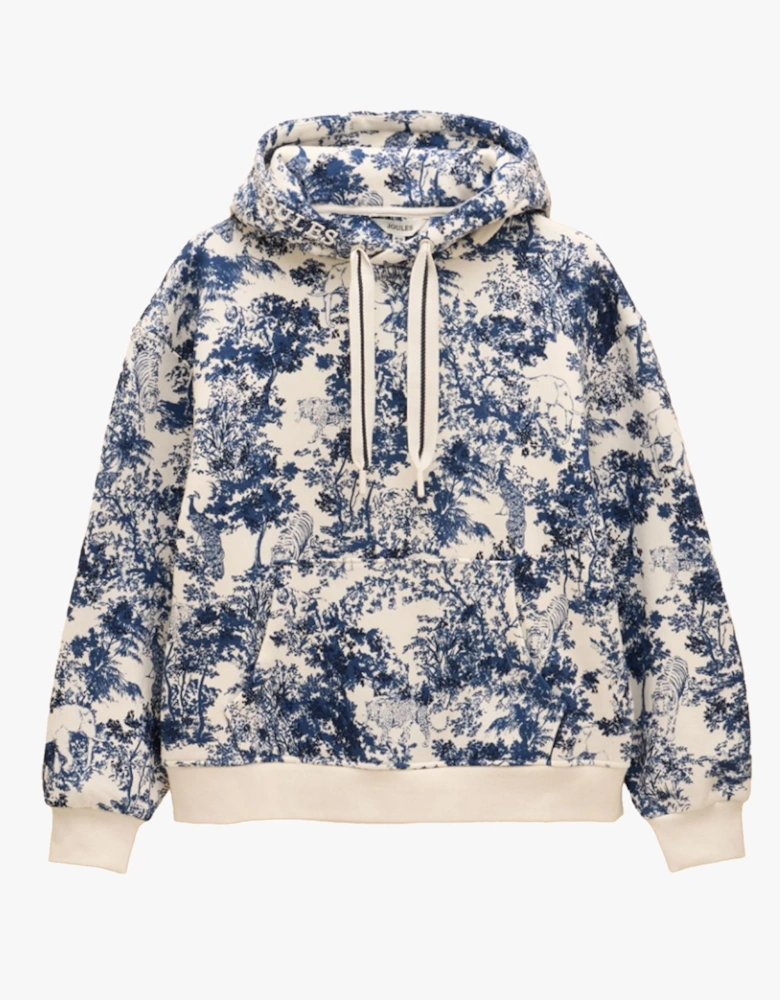 MILBOURNE Womens Hoodie Blue Safari
