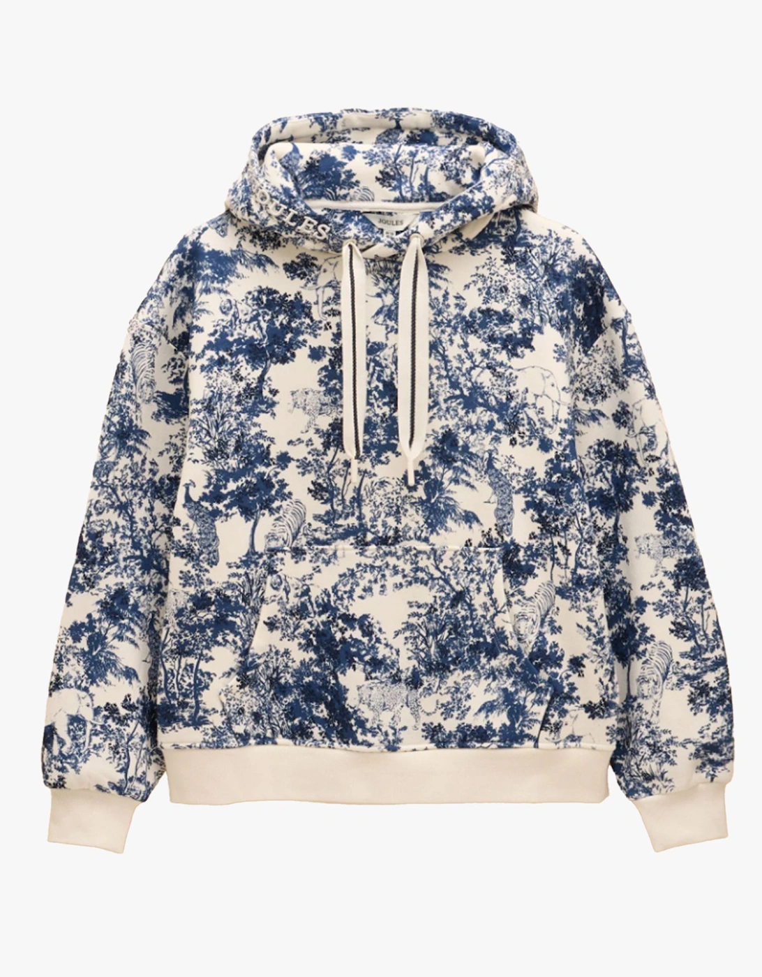 MILBOURNE Womens Hoodie Blue Safari, 5 of 4