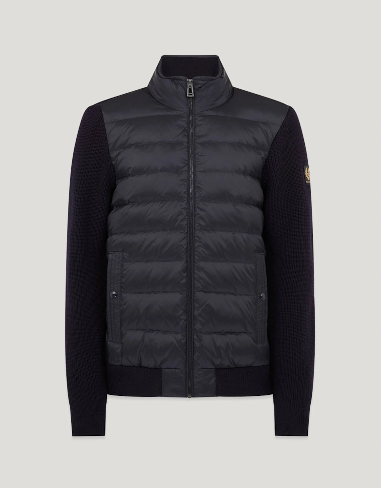 Circuiteer Mens Hybrid Jacket - Dark Ink
