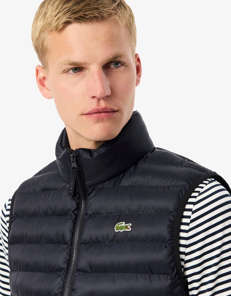 Water-Repellent Mens Puffed Gilet - Abysm HDE
