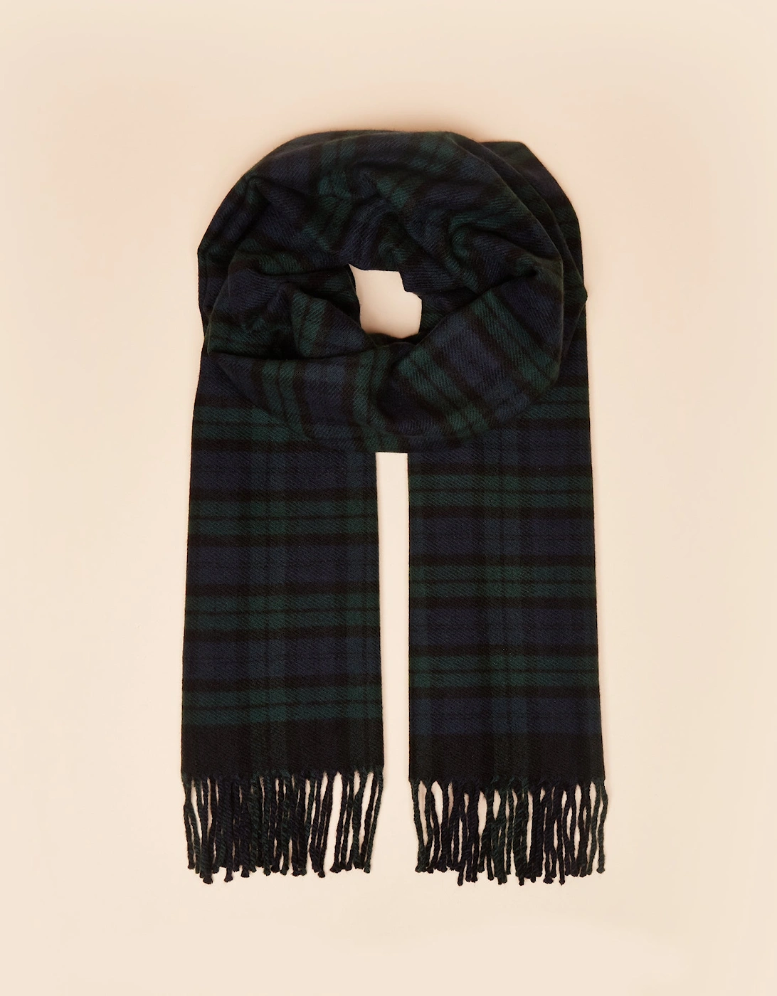 LANGTREE Mens Scarf Navy