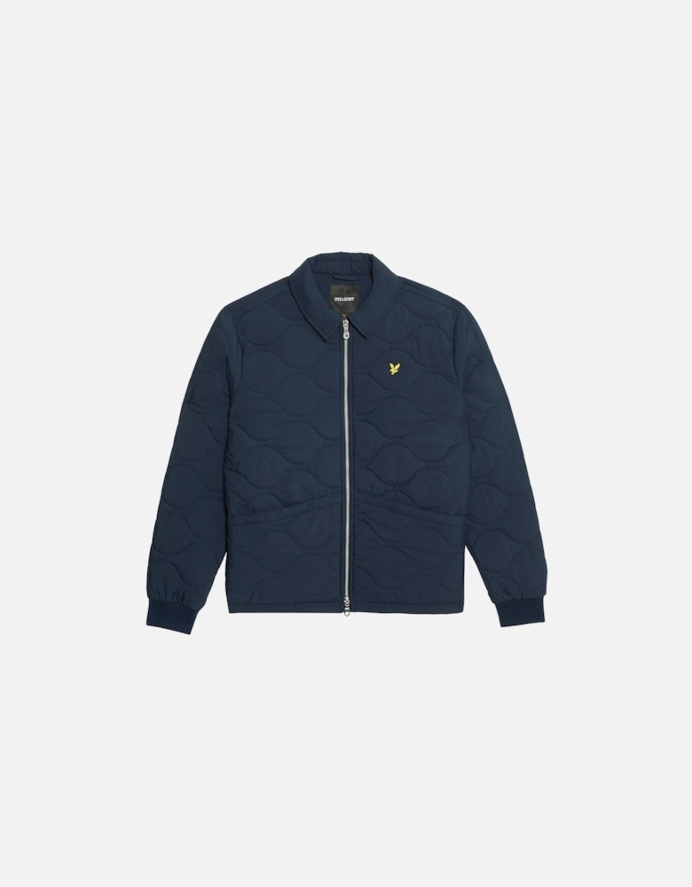 Lyle & Scott Quilted Ripstop Jacket - Z271 Dark Navy