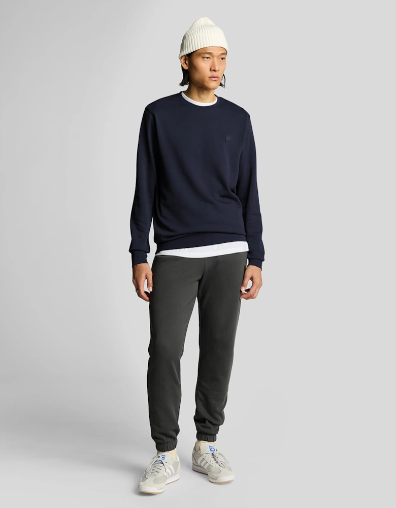 Lyle & Scott Superfine Crew Neck Sweatshirt - Z271 Dark Navy