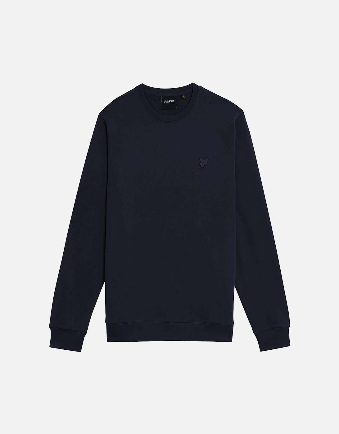 Lyle & Scott Superfine Crew Neck Sweatshirt - Z271 Dark Navy