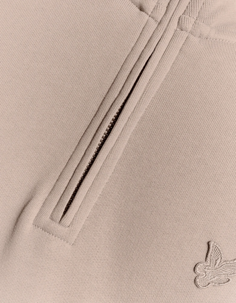 Lyle & Scott Superfine Quarter Zip Sweatshirt - X893 Fife