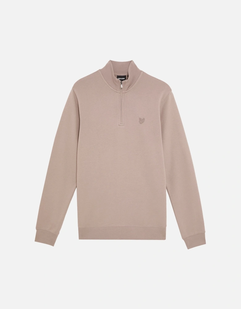 Lyle & Scott Superfine Quarter Zip Sweatshirt - X893 Fife