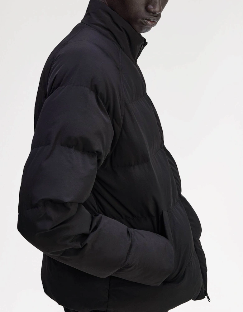Mens Raglan Sleeve Padded Jacket - Black 102
