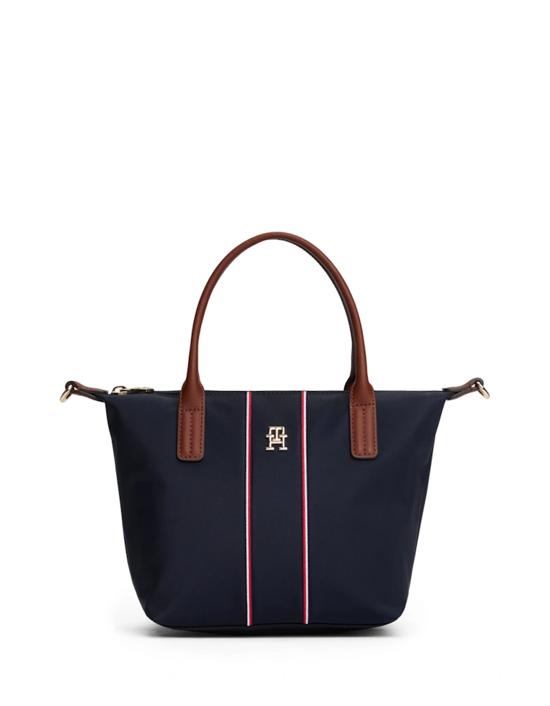 Popette Corp Mini Womens Tote Bag - Space Blue Corp