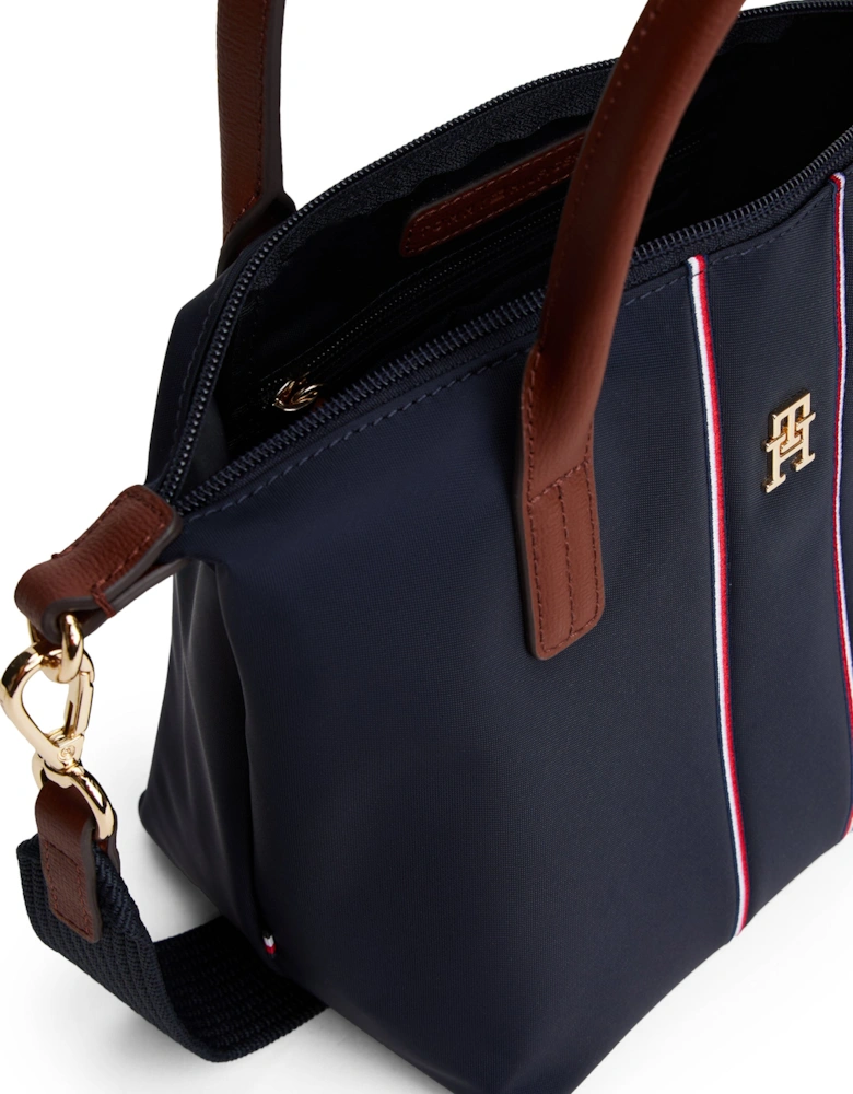 Popette Corp Mini Womens Tote Bag - Space Blue Corp