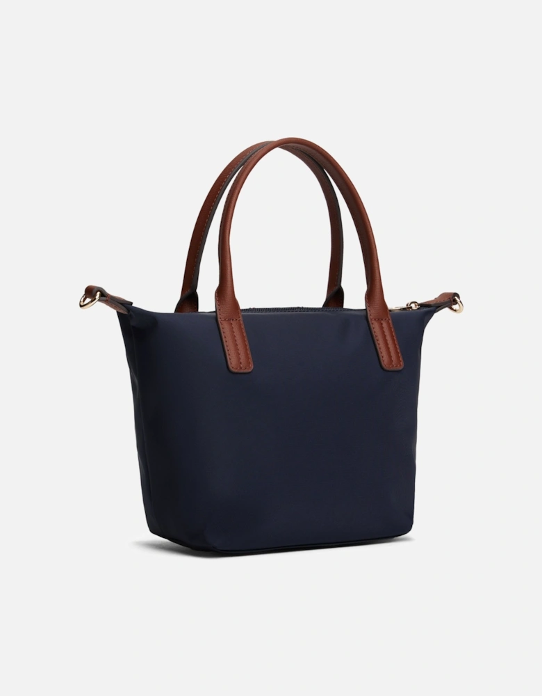 Popette Corp Mini Womens Tote Bag - Space Blue Corp