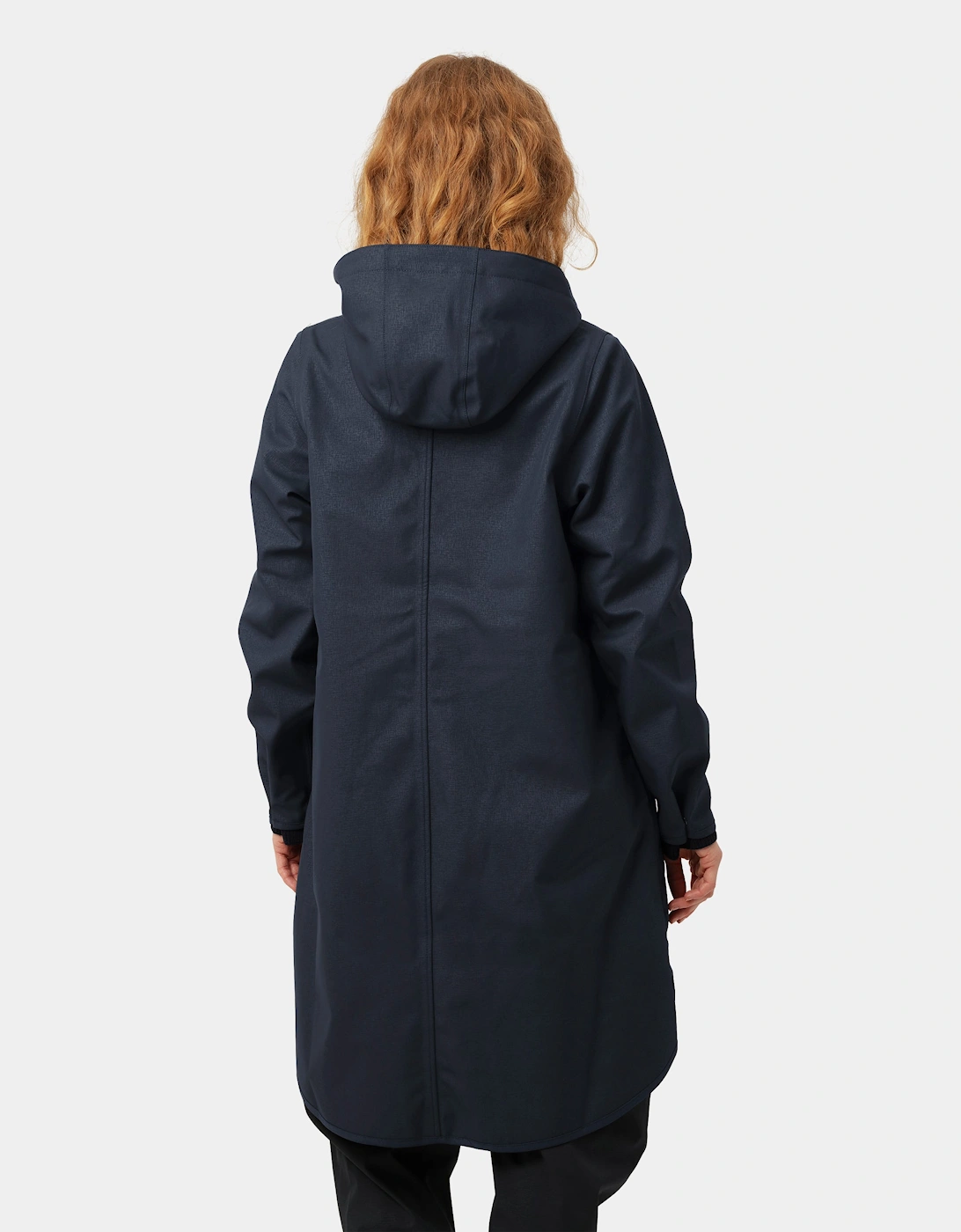 Rain Womens A-Line Softshell Raincoat - Dark Indigo 660