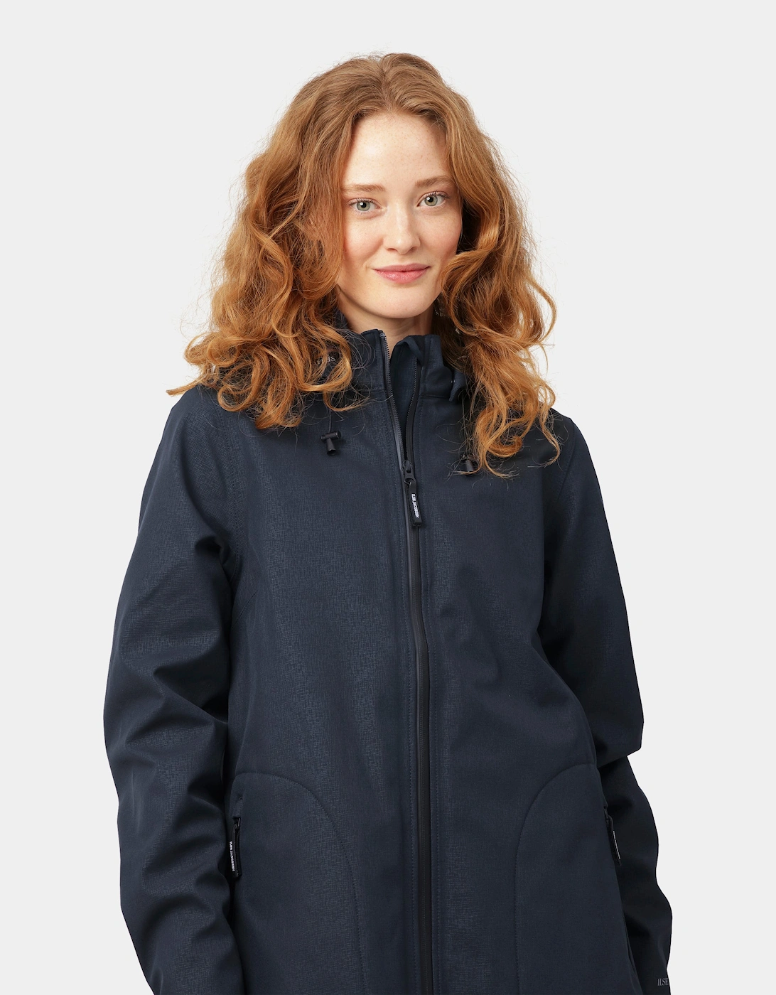 Rain Womens A-Line Softshell Raincoat - Dark Indigo 660