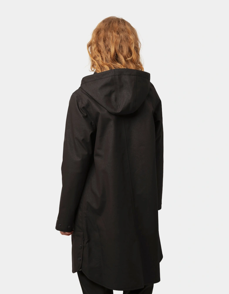 Rain Womens A-Line Softshell Raincoat - Black 001