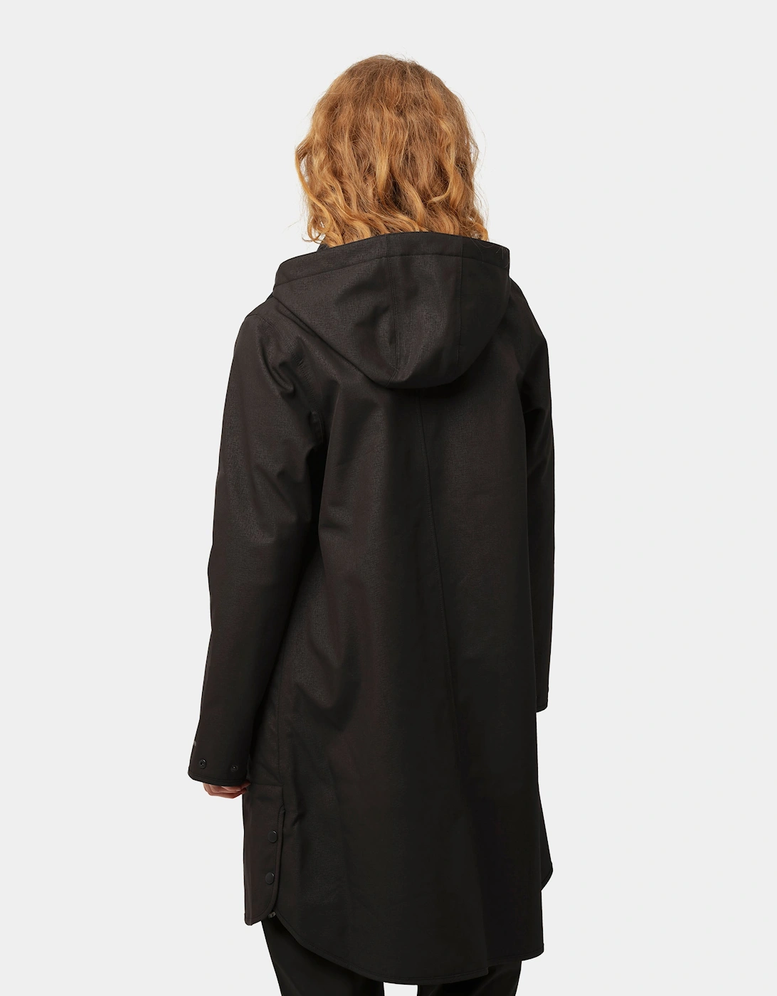 Rain Womens A-Line Softshell Raincoat - Black 001