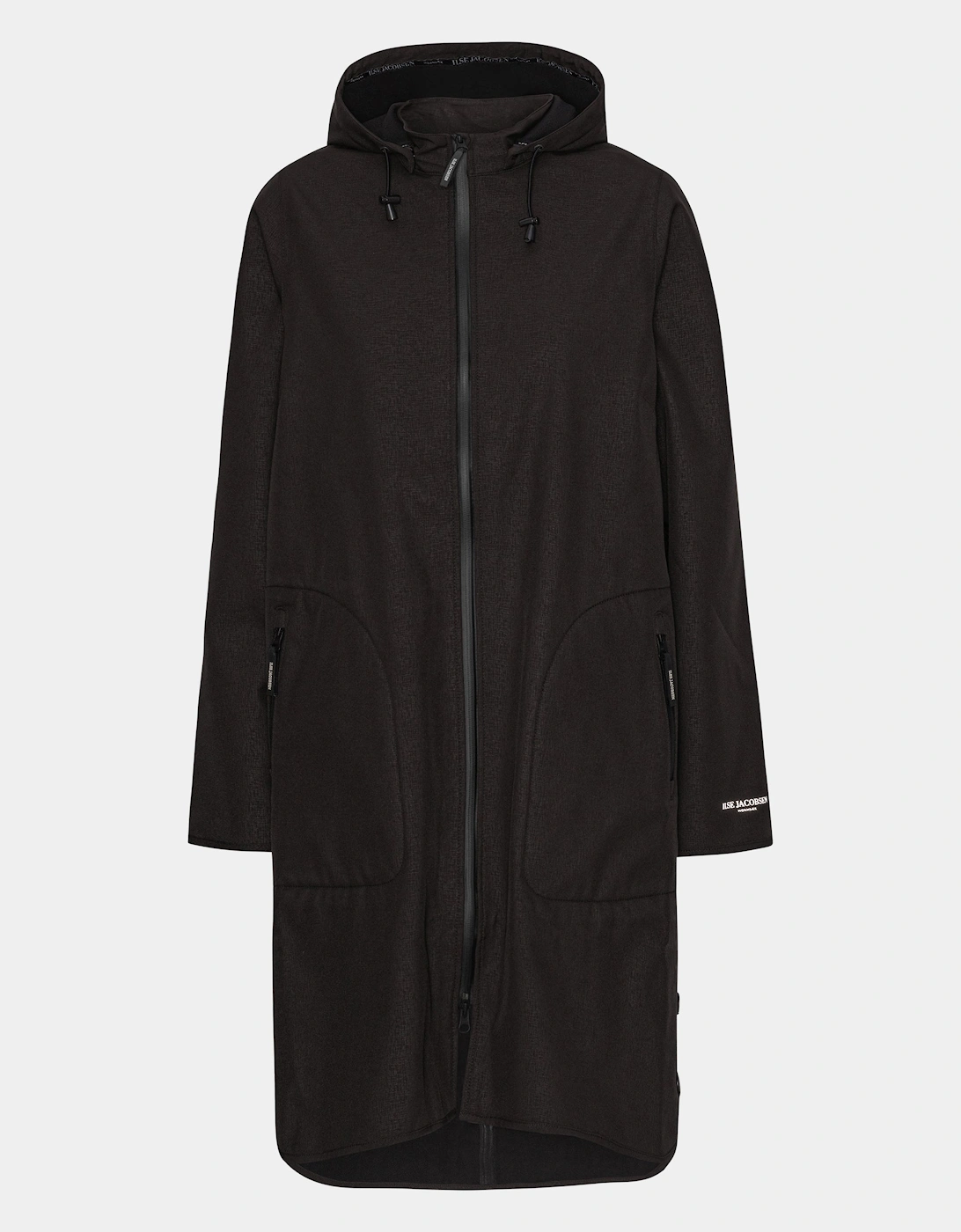 Rain Womens A-Line Softshell Raincoat - Black 001