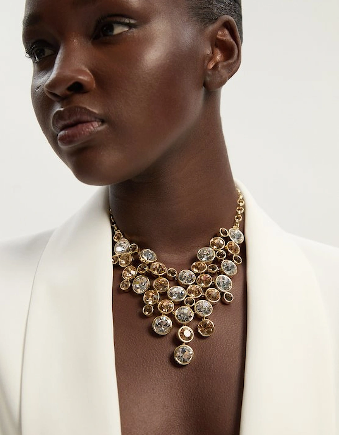 Crystal Statement Necklace, 2 of 1