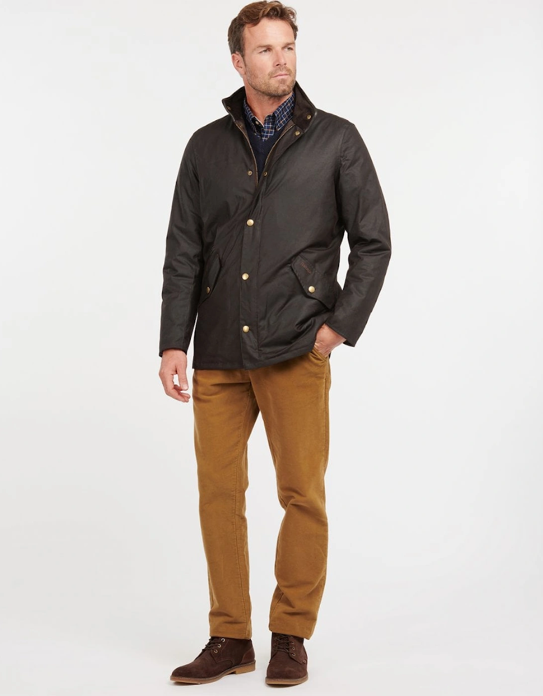 Prestbury Mens Wax Jacket - Rustic