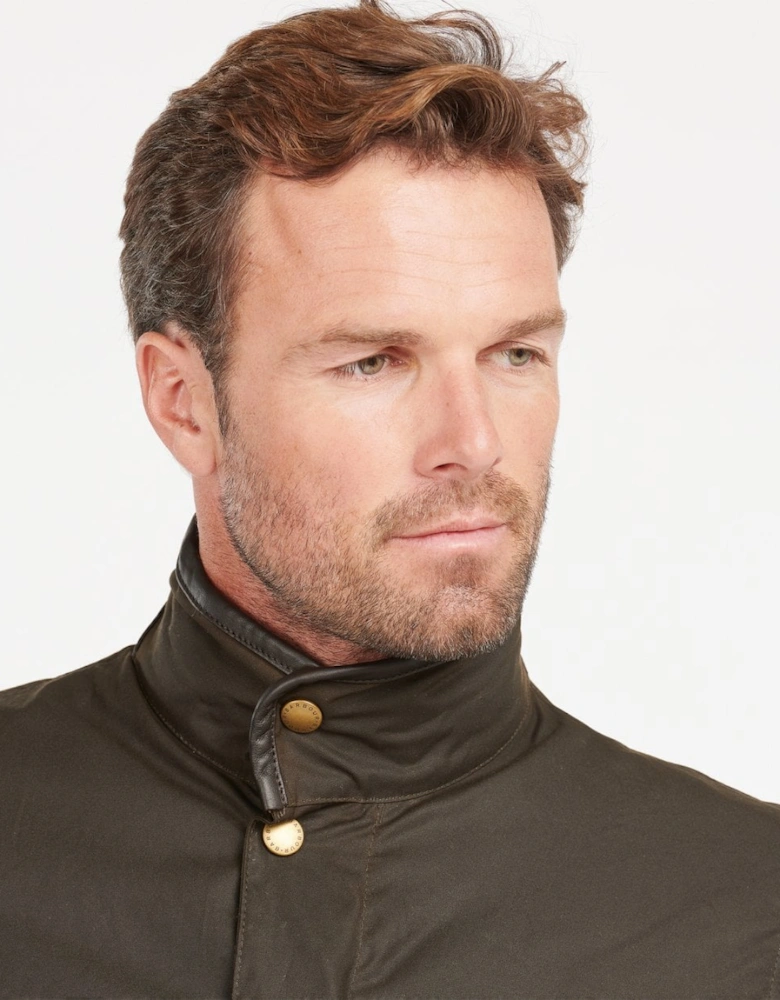Prestbury Mens Wax Jacket - Olive