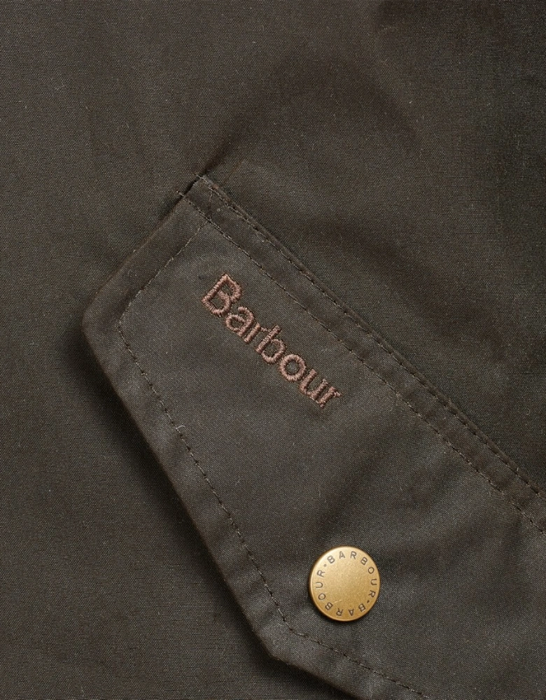 Prestbury Mens Wax Jacket - Olive