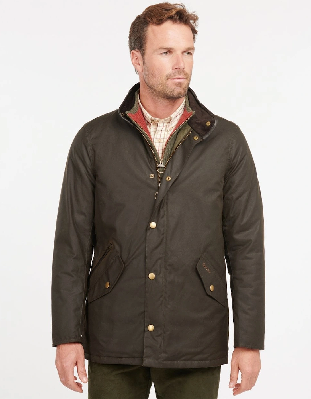 Prestbury Mens Wax Jacket - Olive, 10 of 9