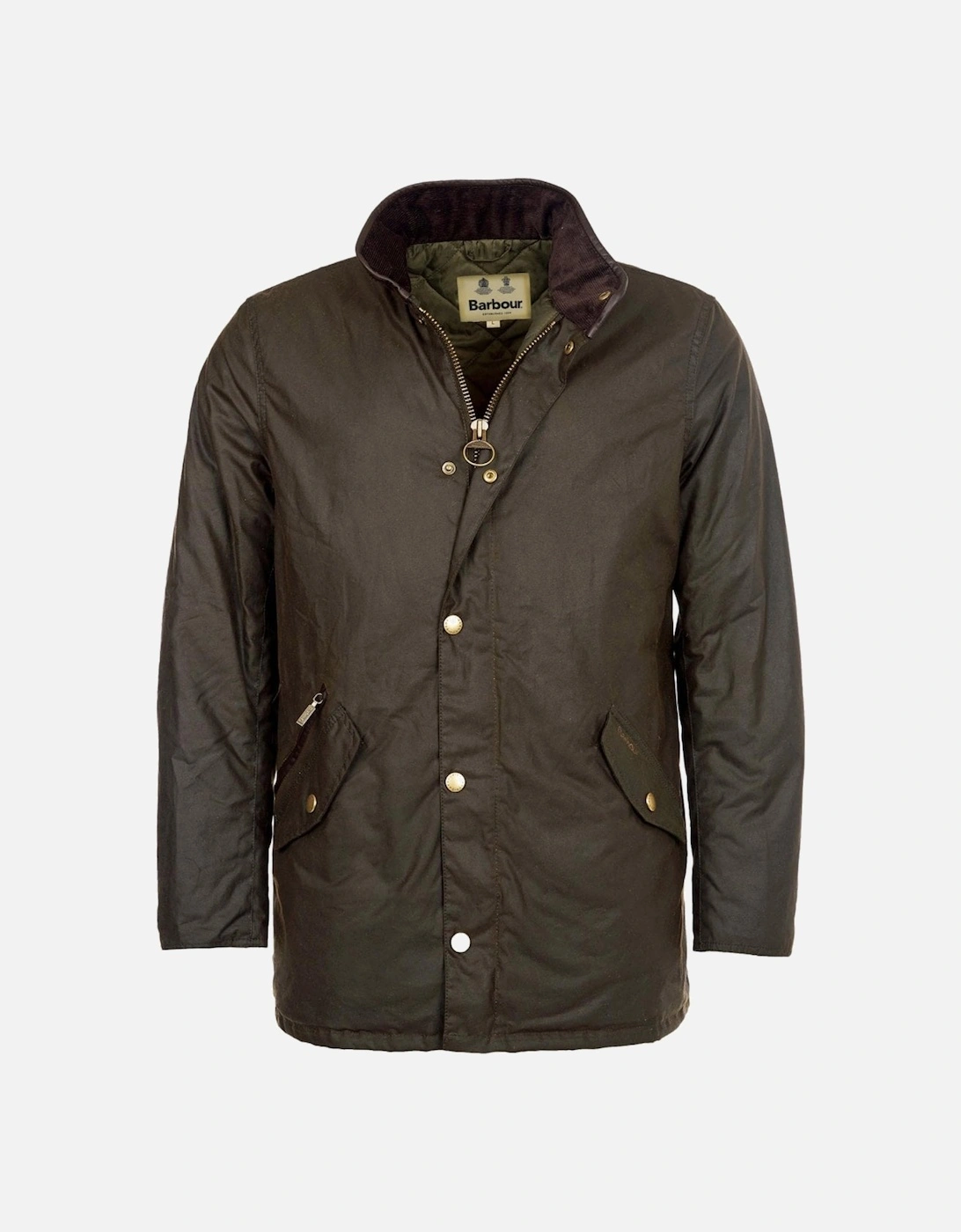 Prestbury Mens Wax Jacket - Olive
