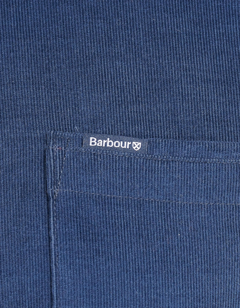 Ramsey Tailored Mens Shirt - Dark Denim
