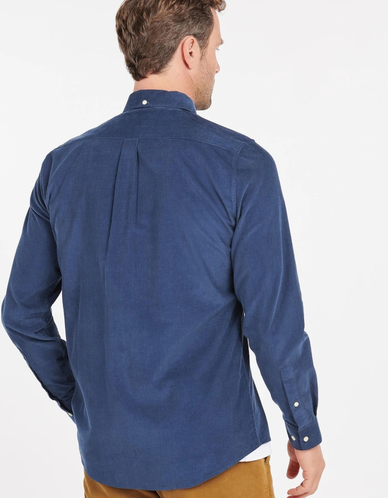 Ramsey Tailored Mens Shirt - Dark Denim