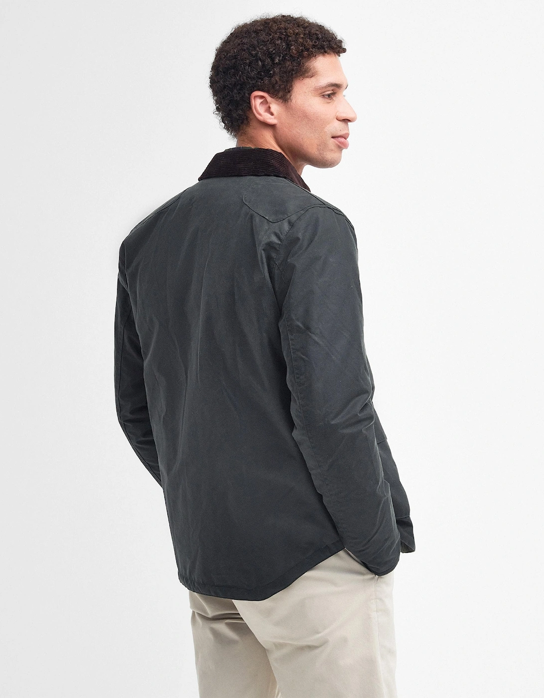 Reelin Mens Wax Jacket - Sage