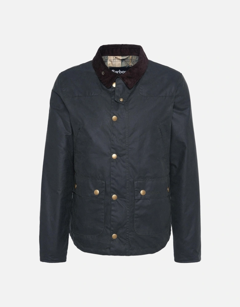 Reelin Mens Wax Jacket - Sage