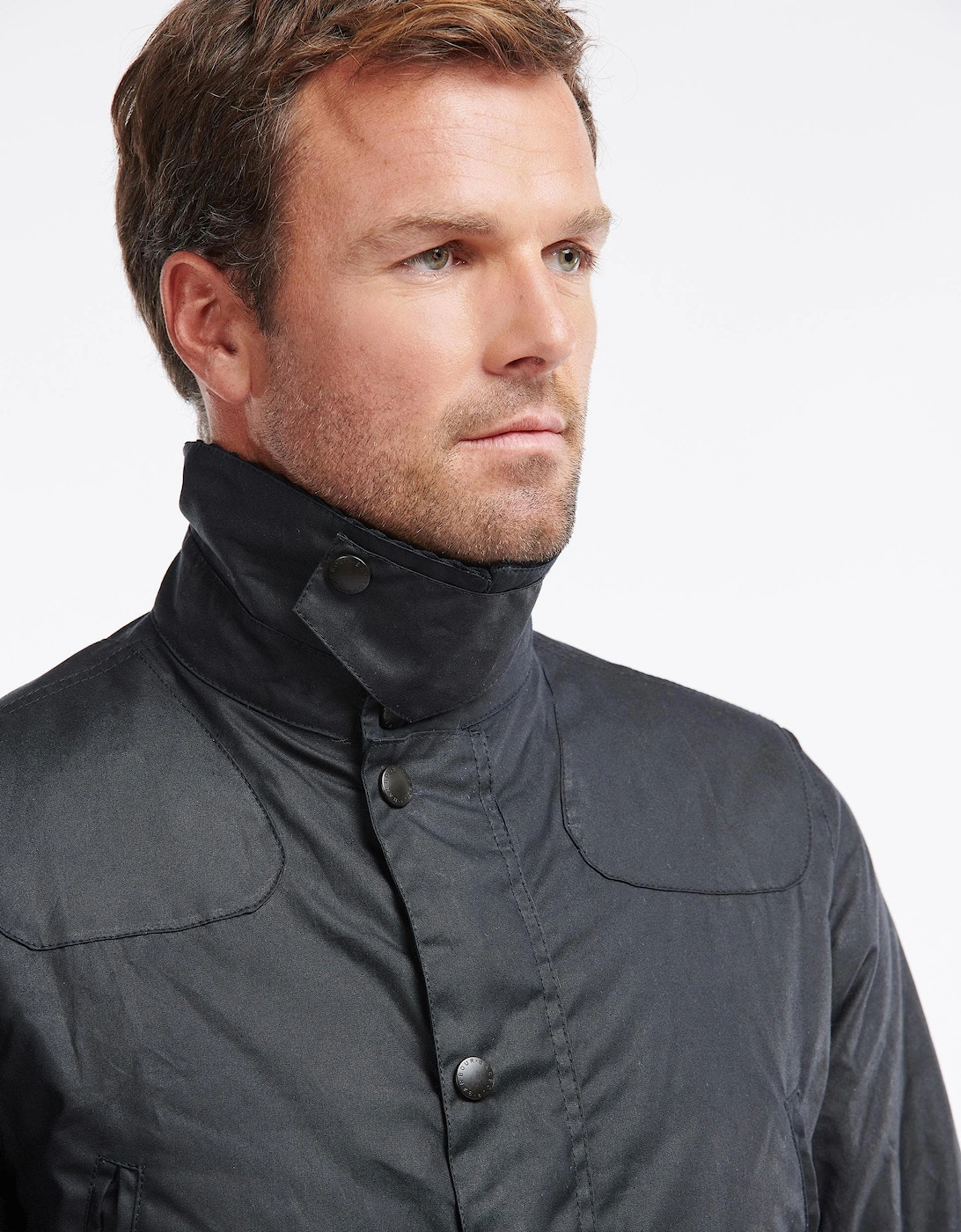 Reelin Mens Wax Jacket - Navy