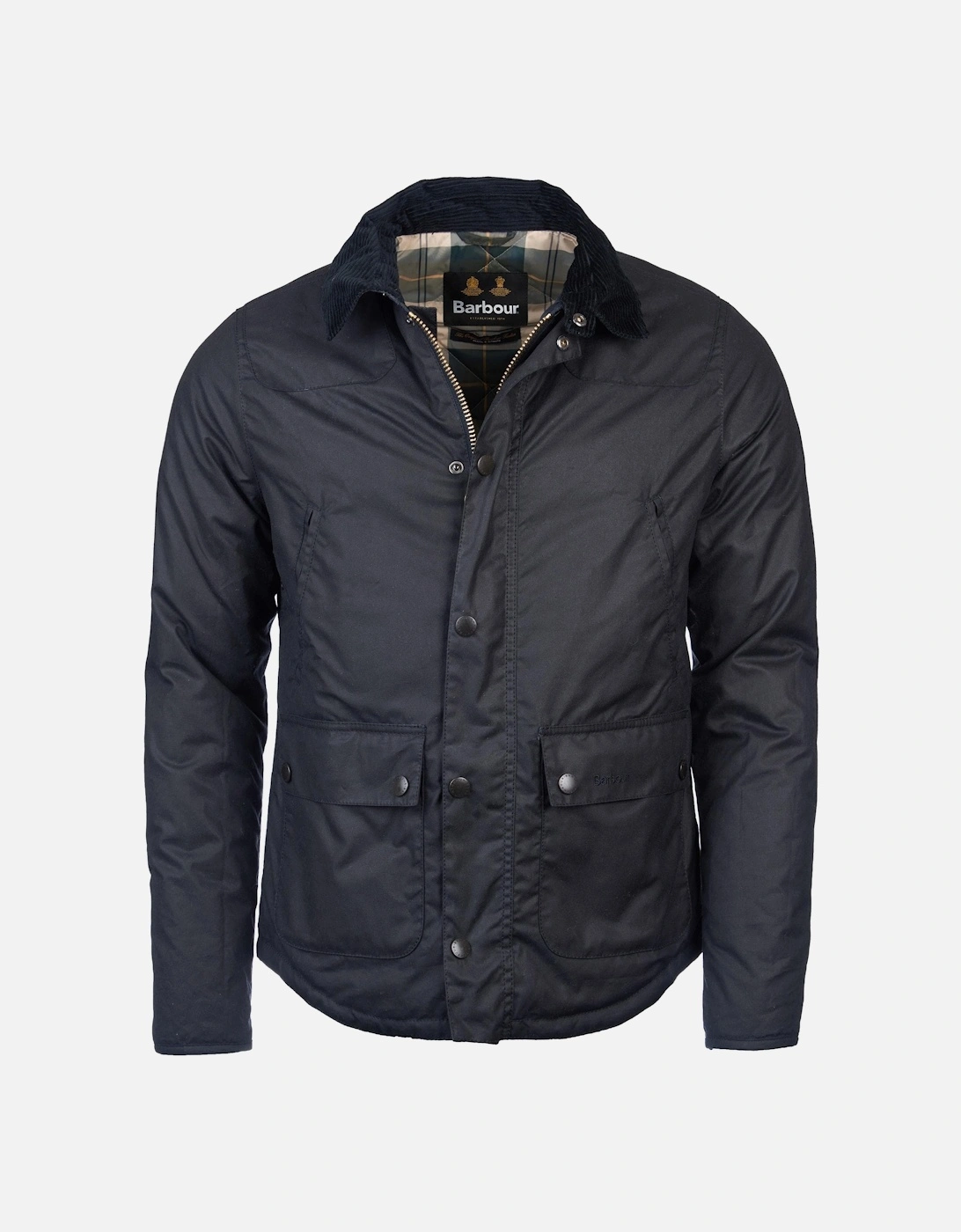Reelin Mens Wax Jacket - Navy