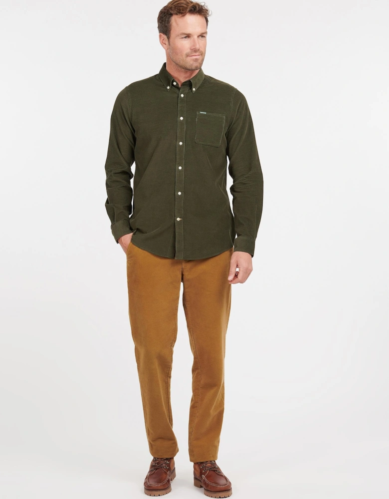 Ramsey Tailored Mens Shirt - Forest
