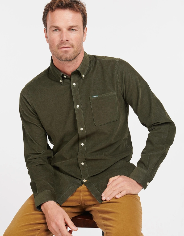 Ramsey Tailored Mens Shirt - Forest