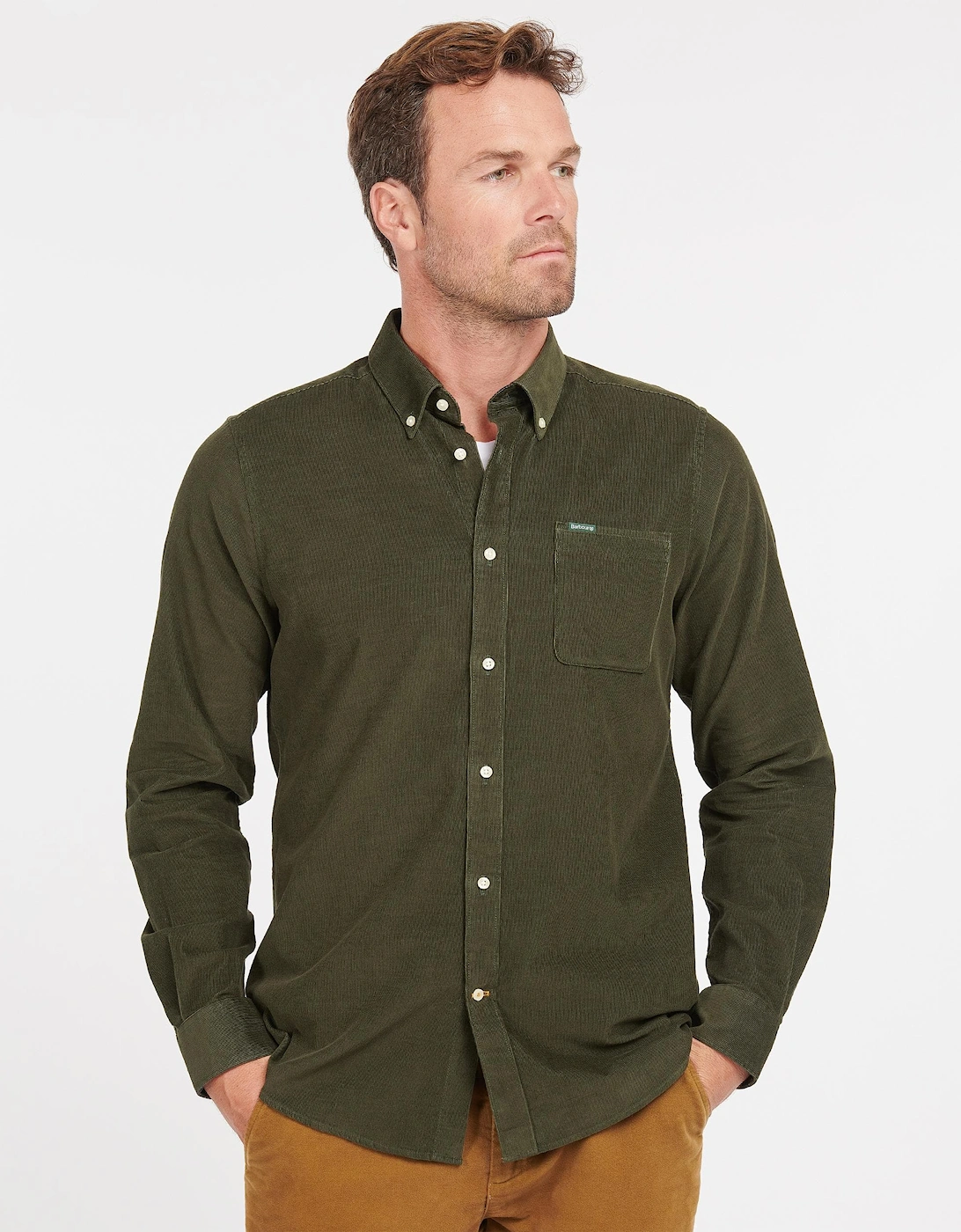 Ramsey Tailored Mens Shirt - Forest, 9 of 8