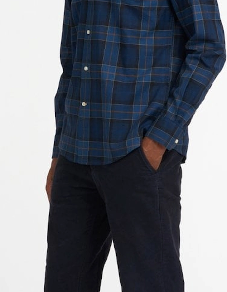 Wetherham Tailored Mens Shirt - Midnight Tartan
