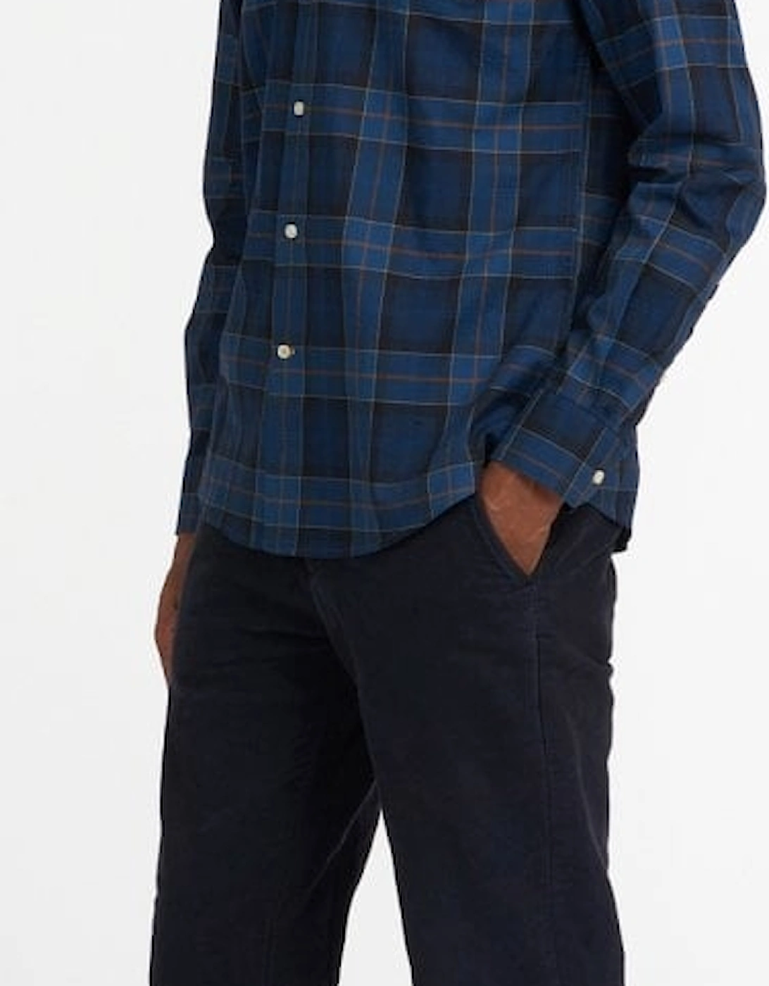 Wetherham Tailored Mens Shirt - Midnight Tartan