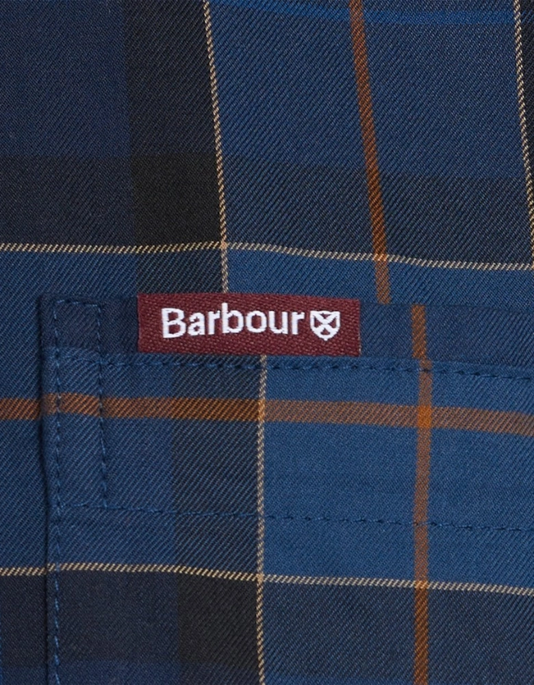 Wetherham Tailored Mens Shirt - Midnight Tartan