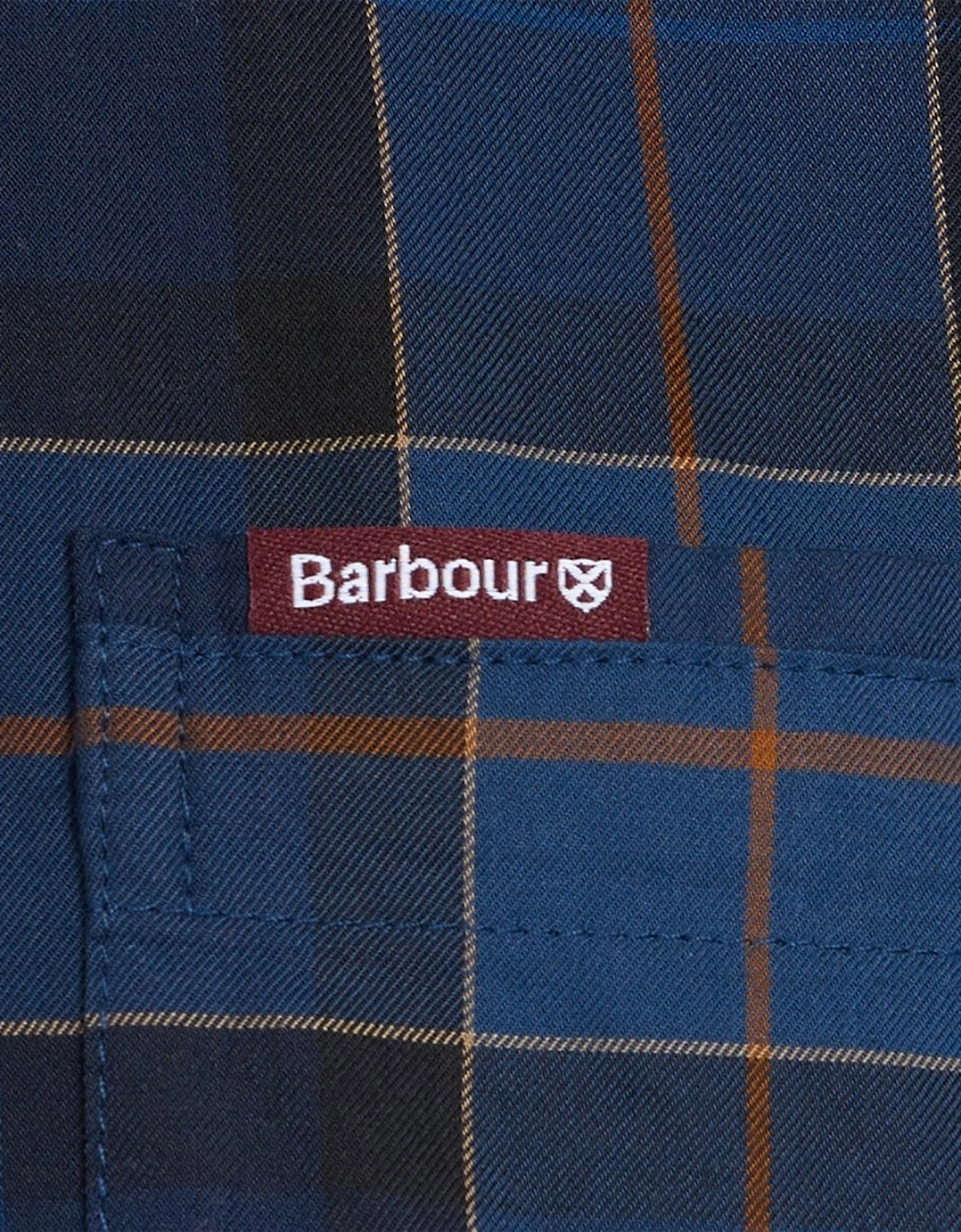 Wetherham Tailored Mens Shirt - Midnight Tartan