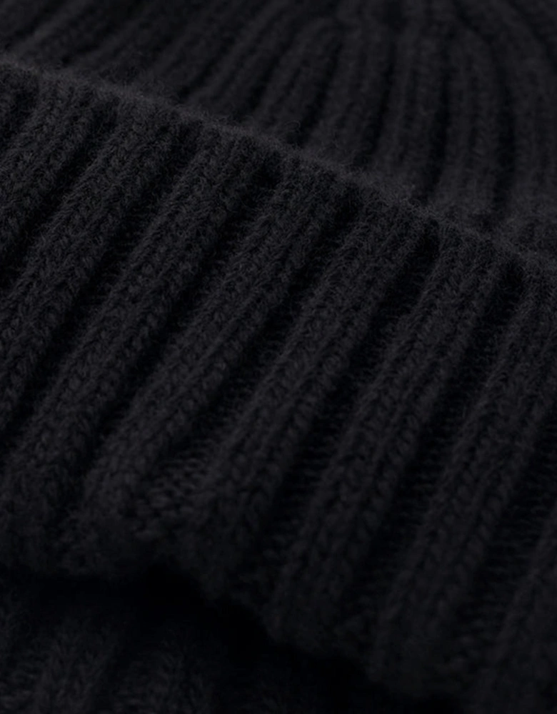 Watch Beanie Hat - Black