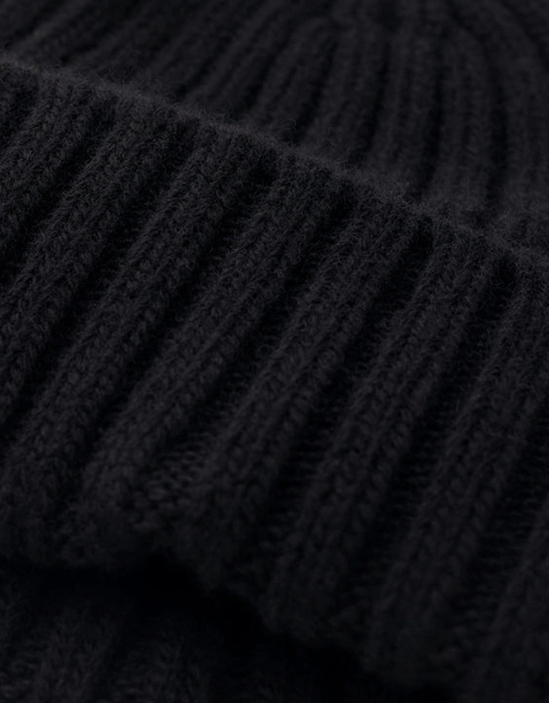 Watch Beanie Hat - Black