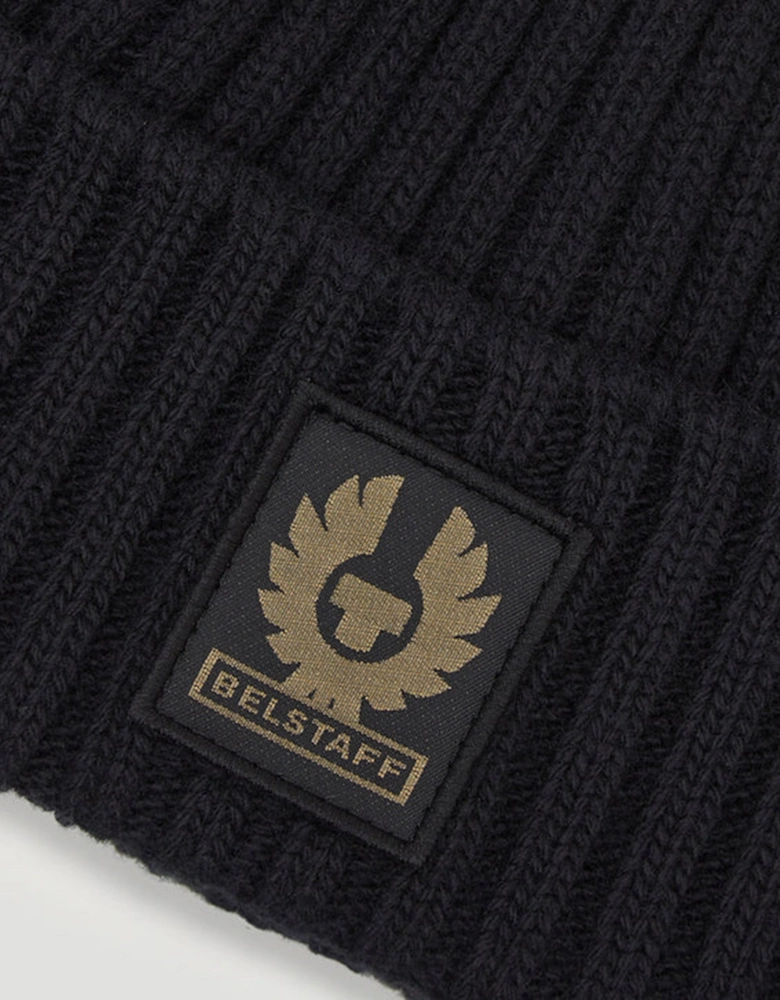 Watch Beanie Hat - Black