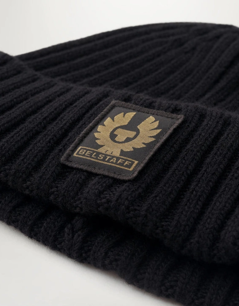Watch Beanie Hat - Black