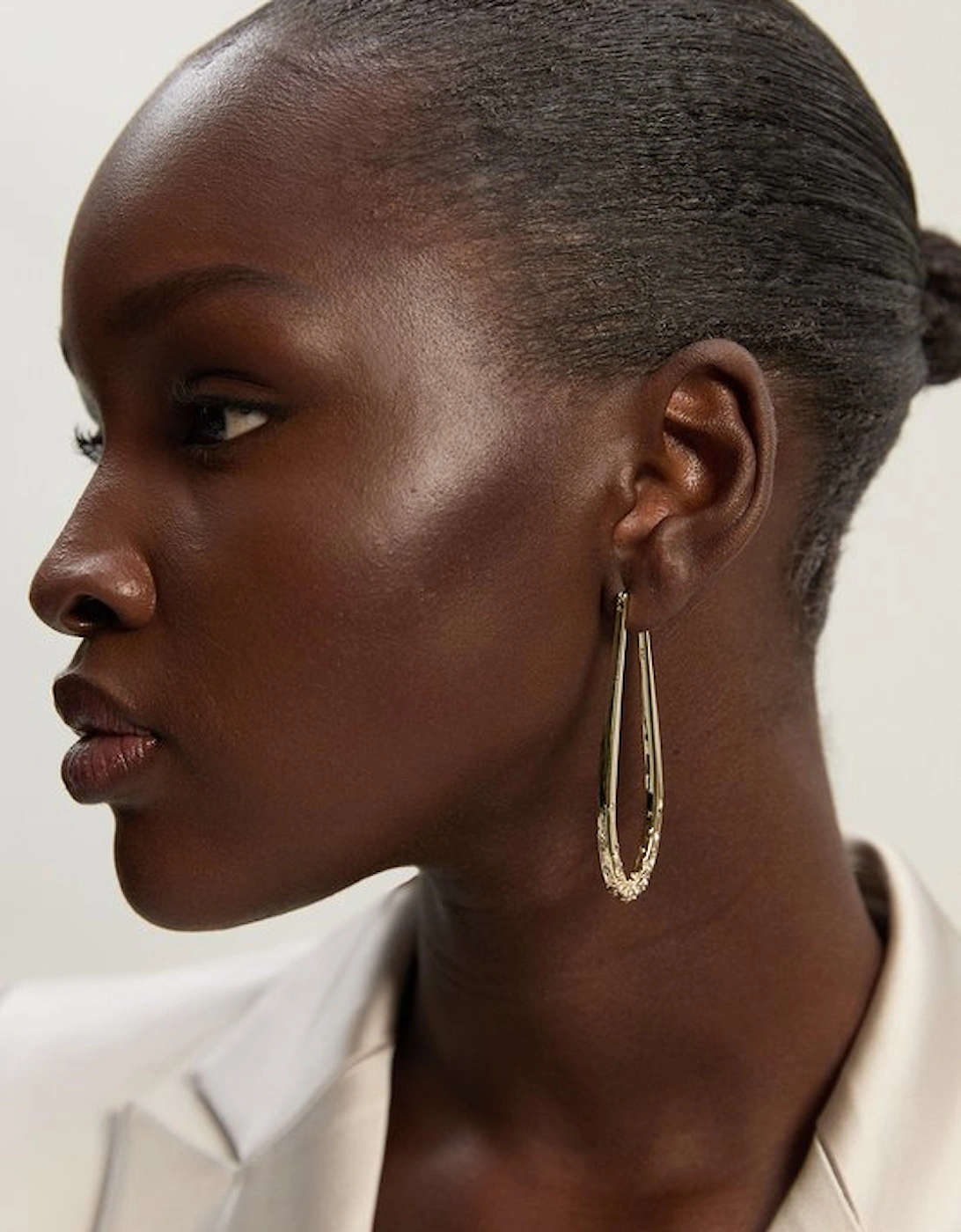 Crystal Sprinkle Loop Earrings, 2 of 1