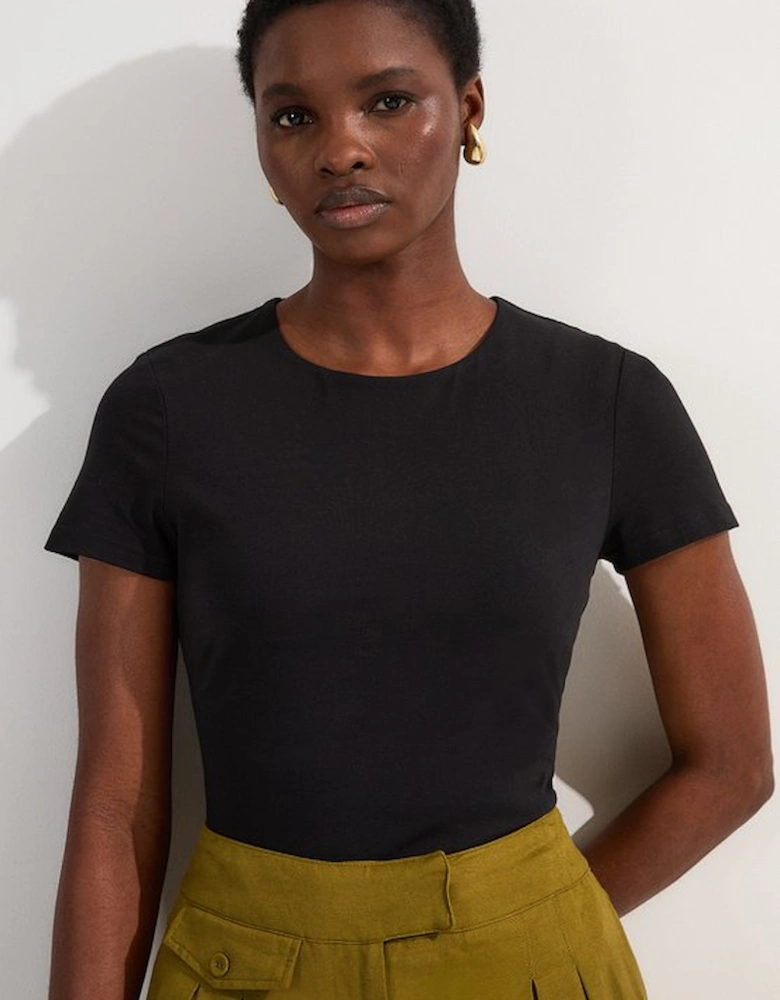 Stretch Cotton T-Shirt