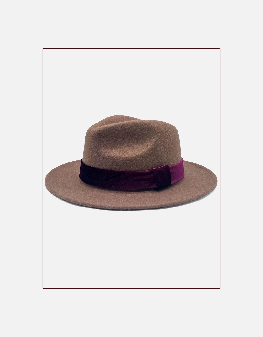 Frankie Wool Fedora - Mink, 4 of 3