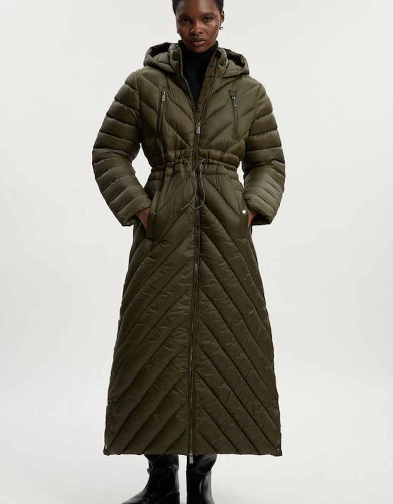 Lightweight Packable Maxi Coat